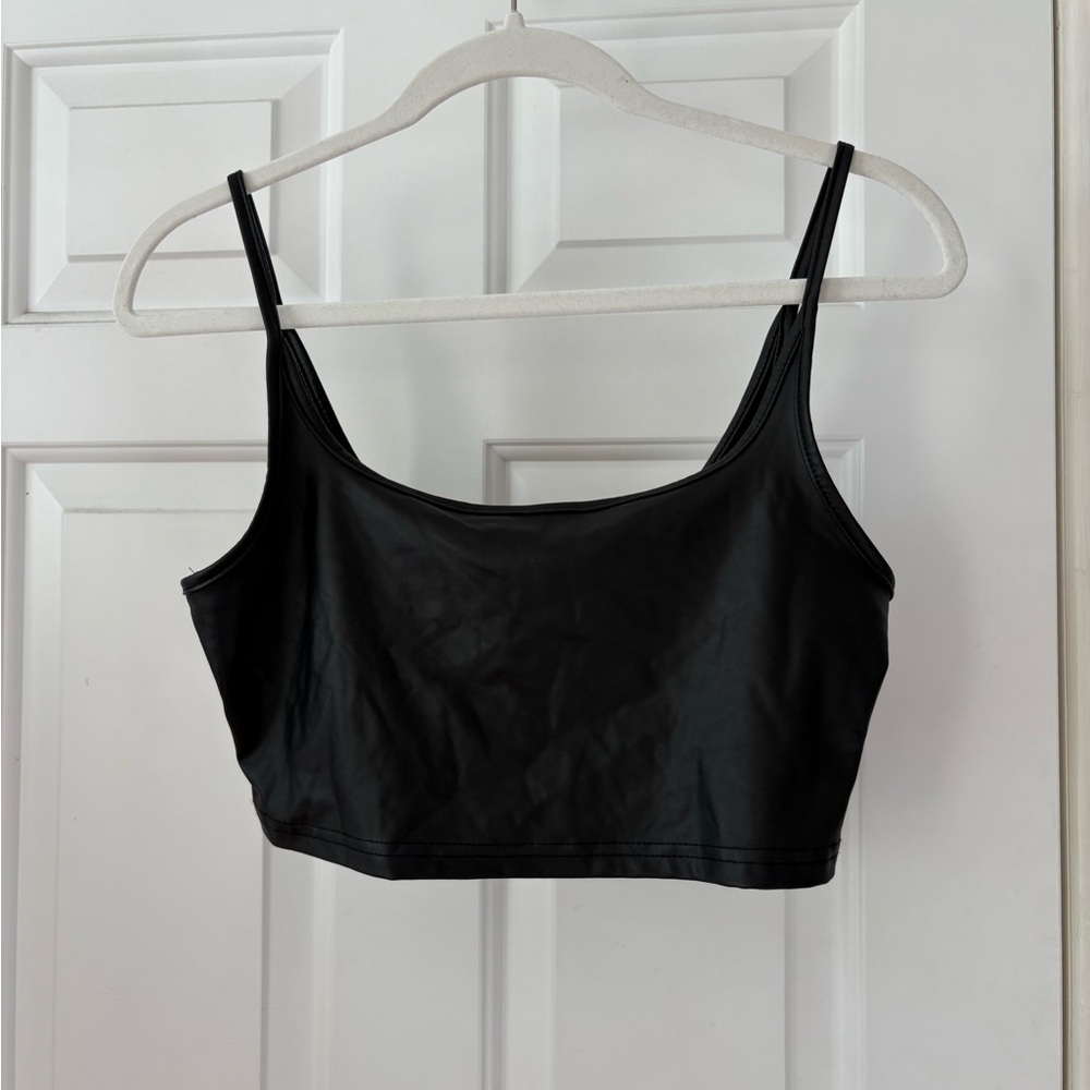 Black Fitted bra Top
